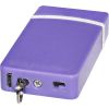 Fang Keychain Stun Gun Flashlight Purple