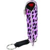 Pepper Shot 1.2% MC 1/2 oz pepper spray keychain blk/pink