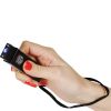 Slider 40 mil volt stun gun flashlight Black