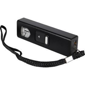 Slider 40 mil volt stun gun flashlight Black