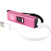 Slider 40 mil volt stun gun flashlight Pink