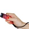 Slider 40 mil volt stun gun flashlight Pink