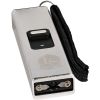 Slider 40 mil volt stun gun flashlight Silver