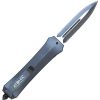 OTF automatic heavy duty knife double edge blade