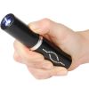 25,000,000 Volt Lipstick Stun Gun Flashlight black