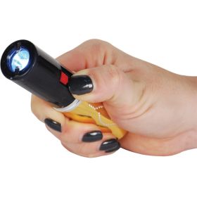 25,000,000 Volt Lipstick Stun Gun Flashlight Gold