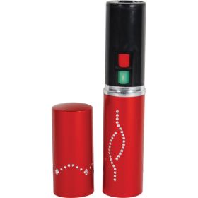 25,000,000 Volt Lipstick Stun Gun-Flashlight Red