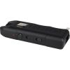 80,000,000 volt Stun Gun Alarm-Flashlight w/ Built in Charger Blk