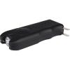 80,000,000 volt Stun Gun Alarm-Flashlight w/ Built in Charger Blk