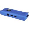 80,000,000 volt Stun Gun Alarm Flashlight Blue