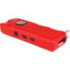 80,000,000 volt Stun Gun Alarm Flashlight Red