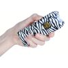 80,000,000 volt Stun Gun Alarm Flashlight Zebra