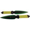 2 Piece Throwing Knife BioHazard