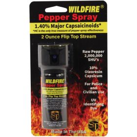 Wildfire 1.4% MC 2 oz pepper spray flip top