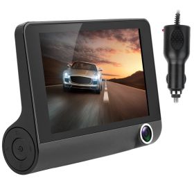 1296P DVR Dash Camera 4In 3 Lens