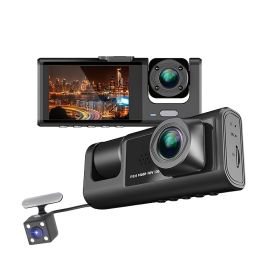 3 Channel Dash Cam Front And Rear DVR