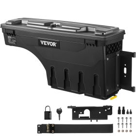 VEVOR Truck Bed Storage Box Lockable Lid