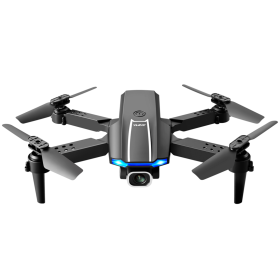 S65 Drone Collapsible RC Quadcopter (Color&Battery Number: Black/2 Batteries, Camera Pixel: Dual Camera 4K)