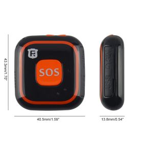 V28 Mini Smart Kids GPS Tracker (colour: oranger)