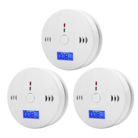 1-6Pcs CO Sensor Carbon Monoxide Detector (Color: 3PCS, Ships From: CN)