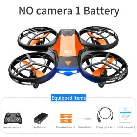 V8 Drone HD Camera FPV Foldable Quadcopter (Color: no camera 1battery1)