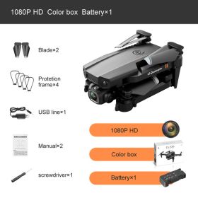 Drone 4k 2-Camera HD XT6 WIFI FPV Helicopter (Color: 1080P 1B Box)