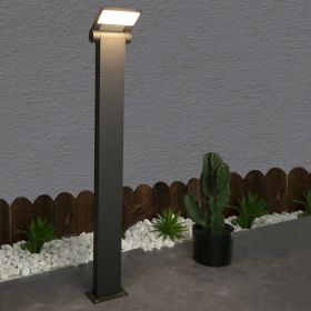 Inowel Outdoor Pathway/Driveway Lights (Color: Grey, size: 23.62in)