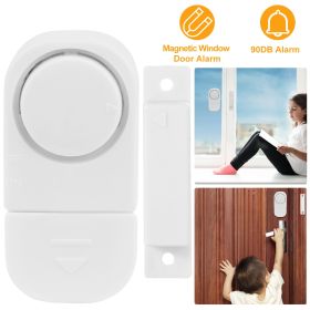 Window Door Magnet Alarm - Wireless (Color: White)